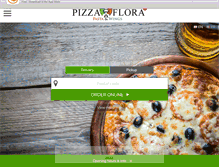 Tablet Screenshot of pizzaflora.ca
